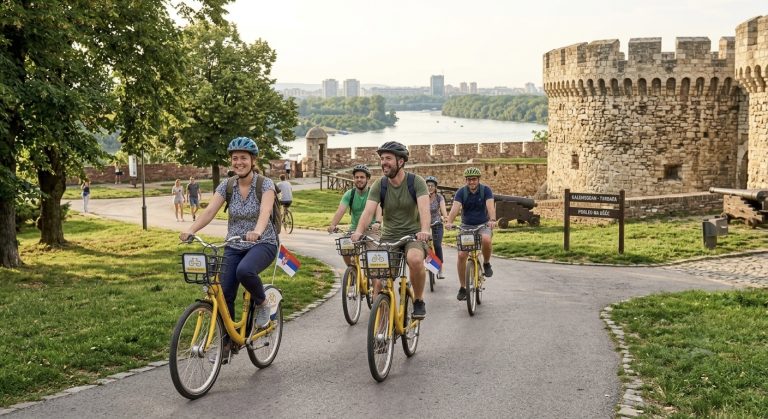 FROM THE FORTRESS TO THE BELGRADE SEA BY BIKE