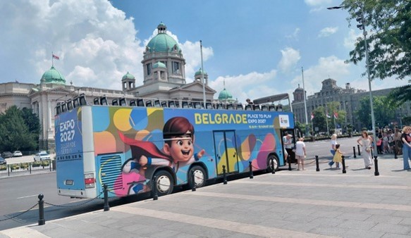 PANORAMIC TOUR OF BELGRADE BY OPEN BUS